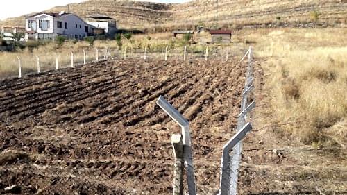 Ankara Beton Direkli Kafes Tel Örgü Çalışması Bahçelievler Mahallesi 