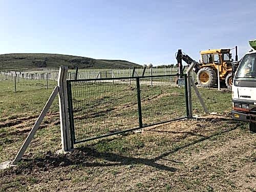 Beynam Mahallesi Hobi Bahçeleri Beton Direk Uygulaması