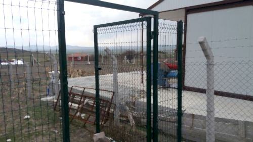Park Alanı Çevresi Panel Çit Örgü İşi Ankara Kürşat Tel Örgü
