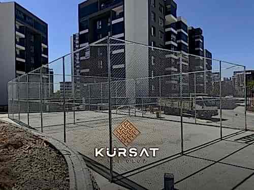 halı saha, tel örgü, panel çit, beton direk, uçar kapı
